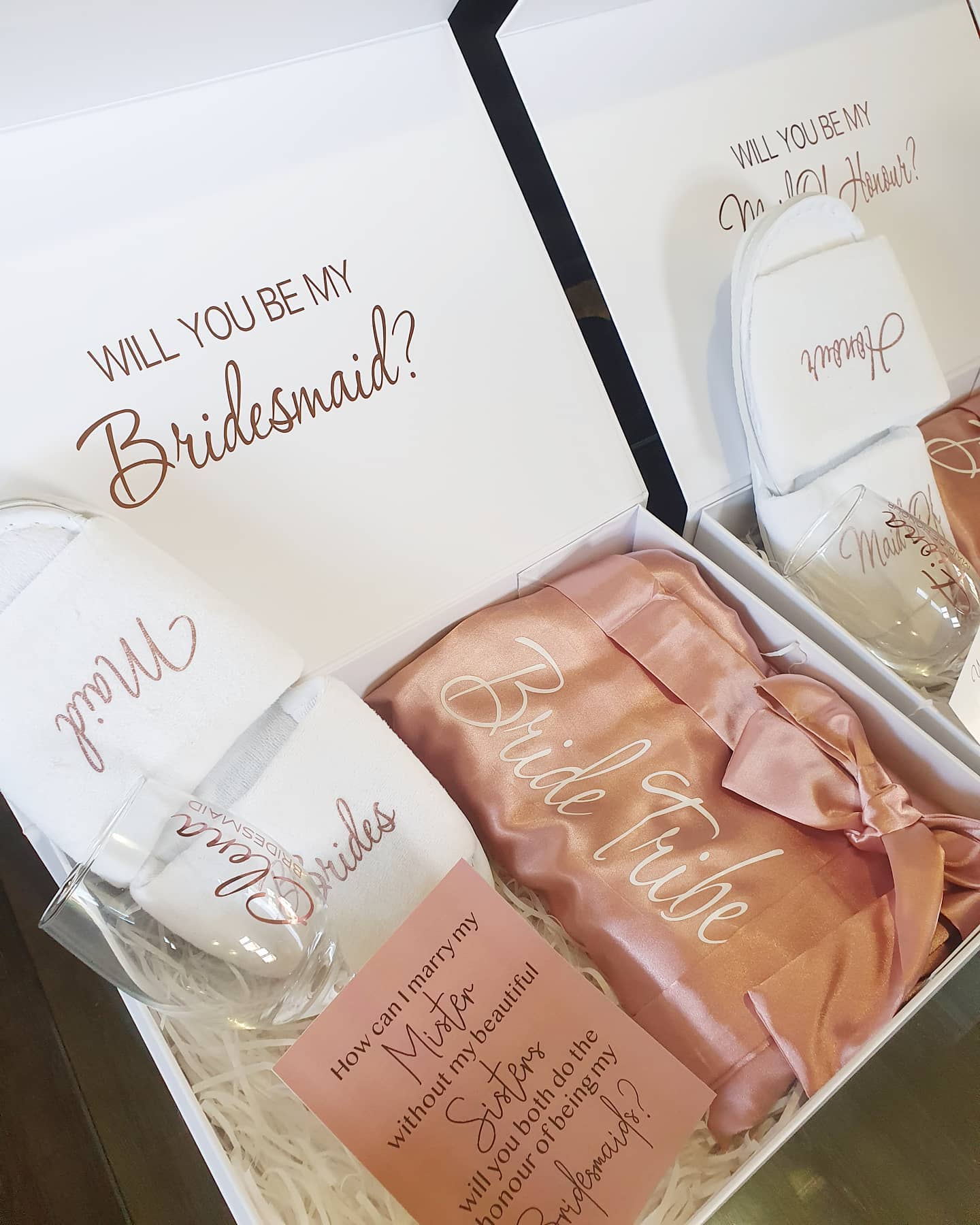 Bridesmaid proposal store gifts